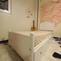 دو عدد تخت خواب یک نفره یک شکل