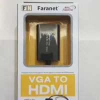 مبدل HDMI به VGA همراه صدا با کیفیت HD فرانت
