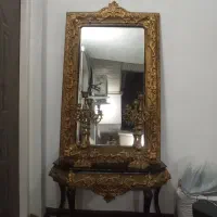 آیینه و شمعدان|آینه|رشت, اسماعیل آباد|دیوار