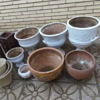 گلدان سفالی