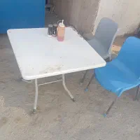 فروش دکه فلافلی با میزو صندلی