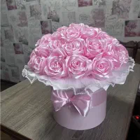 دسته‌گل روبانی ویژه روز مادر