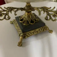 دکوری برنج پایه سنگ|کلکسیون اشیاء عتیقه|رشت, سعدی (تختی)|دیوار