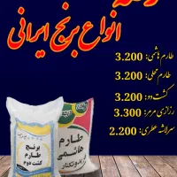 برنج ایرانی عمده و تک