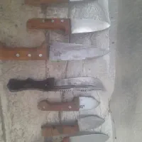 چاقوی سلاخی در انواع مختلف کاملا در حدنو|ظروف پختوپز|قزوین, |دیوار