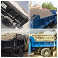 حمل انواع ماسه آجر خاک بلوک آجر سنتی بانیسان کمپرس