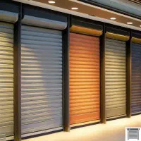 درب اتوماتیک کرکره برقی دوربین