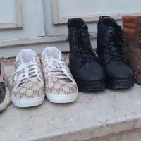 ۴جفت کفش ۳جفت سایز ۳۷ یک جفت ۳۵ درحد نو جنس خوب