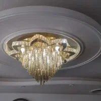 لوستر سایز ۸۰ بسیار زیبا|لوستر و چراغ آویز|همدان, |دیوار