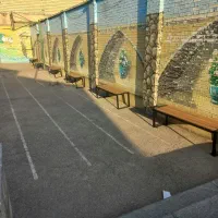 نیمکت لوکس کافه ای رستورانی فضای باز بسته