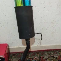 منبع اگزوز  717 اسپورت استیل هفت رنگ