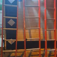 نردبان آلمینیومی سالم 6 متری|ابزارآلات|لاهیجان, بازکیاگوراب|دیوار