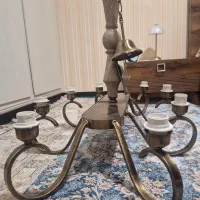 لوستر ناهارخوری ۸ شعله نورسازان استفاده نشده