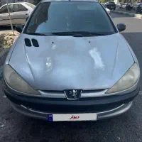 پژو 206 بدون رنگ