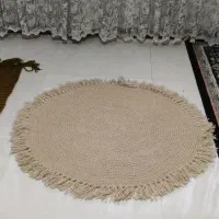 گلیم فرش گرد