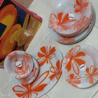 ظروف پذیرایی۲۵پارچهٔ شیشه اوپال