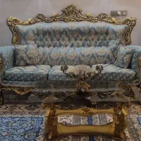 مبل سلطنتی کاملا نو|مبلمان خانگی و میز عسلی|زاهدان, |دیوار