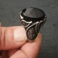 ۵ تا انگشتره نقره کارکرده قدیمی