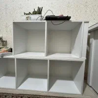 کتابخونه و میز تحریر|کتابخانه، شلف، قفسههای دیواری|محمدیه-قزوین, |دیوار