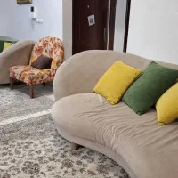 مبل راحتی طرح ترک ۸ نفره سالم بدون هیچ مشکل|مبلمان خانگی و میز عسلی|مشهد, ارشاد|دیوار