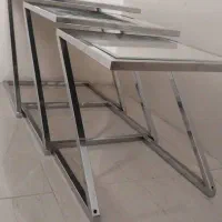 میز عسلی طوسی