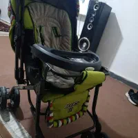 کالسکه  و کریر بچه در حد نو