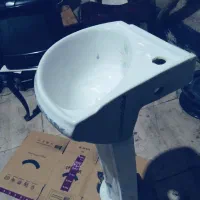 روشویی سه گوش کوچک نو|لوازم سرویس بهداشتی|شیراز, جمهوری|دیوار