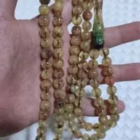 تسبیح کهربای استخوانی