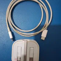 اداپتور 20 وات و سیم شارژر اصلی ایفون 12