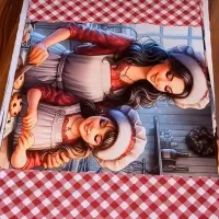 دوخت ست نمگیر،پیش بندودستگیره|سفره، حوله، دستمال آشپزخانه|کرمانشاه, |دیوار