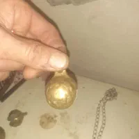 زنگوله قدیمی و۲عددقورچه وزنجیردورکردن سگ پا کوتشاه