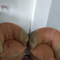 دو عدد مبل تک نفره|مبلمان خانگی و میز عسلی|چابهار, |دیوار