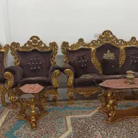 مبل سلطنتی|مبلمان خانگی و میز عسلی|سیرجان, |دیوار