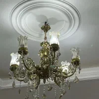 لوستر برنز ۶ شاخه