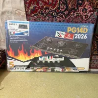 اجاق گاز شیشه ای ۵ شعله