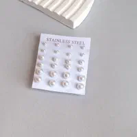 گوشواره میخی استیل