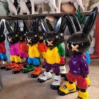 مجسمه خرگوش سایز بزرگ