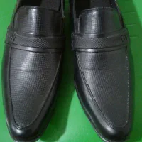 کفش مردانه مجلسی چرم طبیعی اصل نو|کیف، کفش، کمربند|لاهیجان, قیام|دیوار