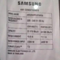 اسپیلت سامسونگ ۲۴۰۰۰|کولر گازی و فنکوئل|بیرجند, |دیوار