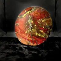 ساعت رزینی|ساعت دیواری و تزئینی|ری, علایین|دیوار