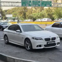 Bmw528 سفید2014 بی رنگ