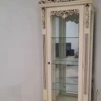 ویترین بوفه منبت کاری در حد نو