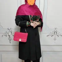 مانتو مجلسی سوزندوزی کاملا نو