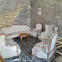 مبل استیل فرانسوی ابزاری کلاسیک آداک|مبلمان خانگی و میز عسلی|مشهد, گرجی علیا|دیوار