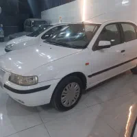 سمند ۹۰ یک طرف رنگ