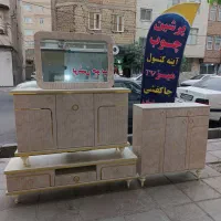 فروش ویژه انواع مصنوعات چوبی|بوفه، ویترین، کنسول|شهریار, شهریار|دیوار