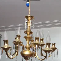 ۲ عدد لوستر|لوستر و چراغ آویز|اصفهان, شهید رجایی|دیوار