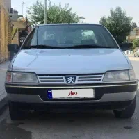 پژو glx مدل۹۰ دوگانه فابریک کارخانه نقره ای