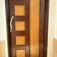 درب ورودی چوبی اصل نراد همراه چهارچوب