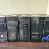 ۵ دستگاه کیس ۲هسته با رم ۴ ddr3 هارد ۵۰۰ گرافیک ۱